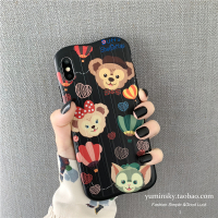 网红同款趣味小熊iPhone11promax/xr手机壳苹果7/8plus硅胶6s女xs真智力