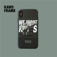 潮牌苹果X手机壳iPhoneXsMax软硅胶8plus男11卡通XR保护套pro磨砂真智力