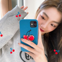 韩系甜美樱桃硅胶适用于苹果X/Xs/11pro max手机壳iPhone7女8p/xr真智力