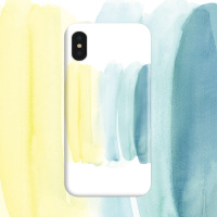 渐变文艺术生iphoneXR气质白色78plus苹果11promax手机壳美术生女真智力