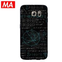 数学黑板三星s10/s10+/s10e手机壳s9/s8/plus创意潮流s7/s6/edge个性男女款硅胶保护壳真智力