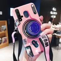 网红同款相机华为nova5z手机壳novi5i女款5pro潮牌5ipro外壳4e抖音nove3斜挎6硅胶6se可爱真智力