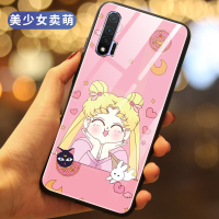 华为nova6手机壳nove6se美少女战士novo5pro玻璃nona4防摔nov5ipro外壳nava4e网红真智力