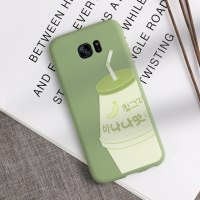 三星s7手机壳硅胶s7edge全包防摔保护套外壳男女网红软可爱ins卡通潮情侣超薄莓香蕉牛奶瓶真智力