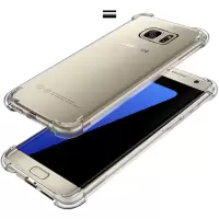 适用三星s7手机壳s7ege手机套s7e曲面s7edge壳s7eage保护壳g9350软硅胶galaxys7全包防真智力