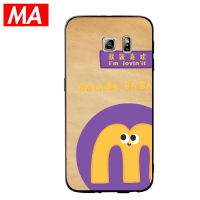 麦记图文三星s10/s10+/s10e手机壳s9/s8/plus简约硅胶软壳s7/s6/edge创意女款网红ins真智力