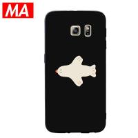 漫画飞鸽三星s10/s10+/s10e手机壳s9/s8/plus潮流时尚可爱s7/s6/edge个性硅胶软壳男女款真智力