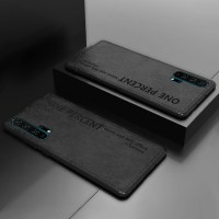 华为Nova6手机壳防摔5pro全包边硅胶套nova5商务黑5i磨砂仿皮真智力