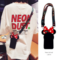 硅胶卡通苹果XS手机壳7p斜跨挂脖xmax全包防摔XR女款8p6p软11pro真智力