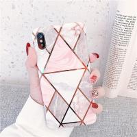 欧美大理石纹8plus苹果x手机壳iphoneX女款XS Max/XR粉色7p软壳硅胶6splus时尚11pro苹真智力