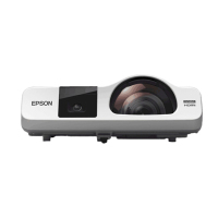 爱普生(EPSON)投影仪办公投影机 短焦 教学 培训 短焦距投影 CB-536Wi(3400流明 宽屏) 官方标配