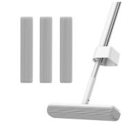 新款免手洗胶棉拖把家用海绵拖地神器干湿两用一拖净拖把吸水拖布