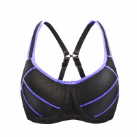 清仓9.9 可交叉肩带有钢圈运动吸汗背心文胸胸罩 运动内衣