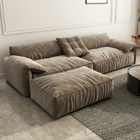 锐取 沙发 意式极简baxter大象耳朵沙发现代简约小户型客厅网红款轻奢免洗科技布沙发