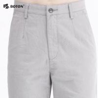 Boton/波顿休闲裤男士秋装直筒长裤宽松裤子男款男装ME397