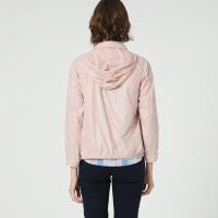 Boton/波顿秋季新款运动跑步休闲短款女装休闲外套帽衫