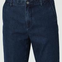 Boton/波顿秋冬新款深蓝色男装直筒牛仔裤时尚休闲百搭裤