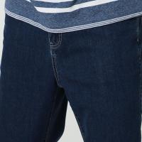 Boton/波顿秋冬潮牌都市时尚直筒宽松牛仔裤男休闲裤