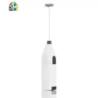 家用迷你电动打蛋器和面打鸡蛋搅拌器烘焙工具打发奶油搅拌棒 FENGHOU 白色