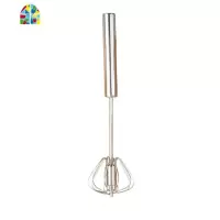 半自动打蛋器家用手动按压式小型蛋清奶油打发器烘培鸡蛋搅拌器棒 FENGHOU 半自动2个