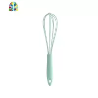 不锈钢迷你手动打蛋器家用烘焙工具奶油打发器面糊油鸡蛋搅拌器 FENGHOU 橄榄绿