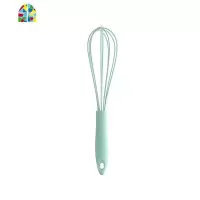 不锈钢迷你手动打蛋器家用烘焙工具奶油打发器面糊油鸡蛋搅拌器 FENGHOU 藕粉色