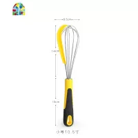 打蛋器 硅胶手动家用鸡蛋搅拌器奶油打发器蛋抽烘焙工具 FENGHOU 打蛋器组合套装