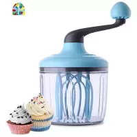 打蛋器手动无线家用小型迷你手持自动鸡蛋打发器蛋清奶油打发器 FENGHOU 糕点模具:四件套组合
