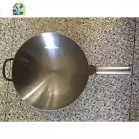 老式炒锅家用饭店有耳熟铁炒锅加厚涂层锅具猛火灶 FENGHOU 机制34