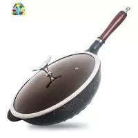 炒锅锅无涂层炒菜锅健康少烟家用电磁炉锅具 FENGHOU