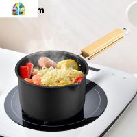 不锈钢奶锅宝宝辅食锅婴儿不粘锅泡面煮面牛奶热奶家用燃气小煮锅 FENGHOU 泰式风情不粘小奶锅[14cm]