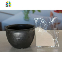 平定砂锅黑砂生豆芽锅连锅卖的豆芽锅 FENGHOU 芽苗菜盆(直径28.5cm高7.5cm)没盖炖锅