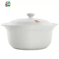 米线砂锅可高温陶瓷煲汤锅炖锅明火家用燃气炖肉煲仔饭小沙锅 FENGHOU 1300ML口径19cm高9cm
