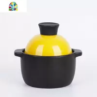 简约粉色韩式陶瓷锅小砂锅 砂锅家用 燃气明火可高温沙锅炖锅 FENGHOU 0.8L(盖)