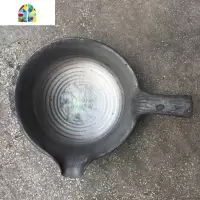 贵州手工安顺粗砂砂锅土沙锅小砂锅砂碗瓢土砂锅砂锅粉鸡1个 FENGHOU 免开锅16cm双耳砂锅带盖高6cm煲