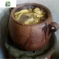 湖北土沙罐老式手工砂锅沙锅罐子土瓦罐土吊子孕妇儿童煲汤土砂罐 FENGHOU 中号装8斤水左右
