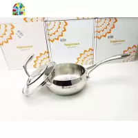 美满人生5.7L精钢多用锅精钢三层炒锅4.2L炒锅2.8L FENGHOU 1L至尊精钢锅
