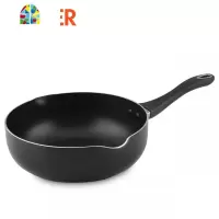 电磁炉煤气灶通用炒菜锅铝合金家用多功能不粘炒锅26cm FENGHOU