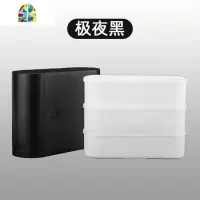 封后日式便携便当盒上班族健身水果饭盒学生餐盒分隔不串味微波可加热 FE LUNCHBOXUINT活力橙+餐具304不锈钢