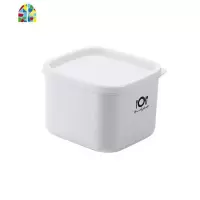 新疆百货塑料冰箱水果保鲜盒微波炉盒长方形饭盒食品收纳盒 FENGHOU 方形大号1000ml