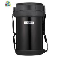 超长保温饭盒上班族大容量1成人便携多层不锈钢便当桶2.0 FENGHOU 1.8L粉色套餐二:牛仔包+折叠勺+刷