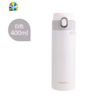 316不锈钢保温杯男女士学生便携水杯简约ins创意个性潮流杯子 FENGHOU 粉色-480ml