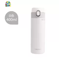 316不锈钢保温杯男女士学生便携水杯简约ins创意个性潮流杯子 FENGHOU 红色-400ml