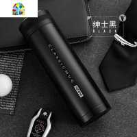 智能保温杯男女多功能带测温度显示触摸感温控定制刻字水杯子 FENGHOU 爵士金