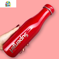 水杯男创意个性潮流杯子小口大容量简约清新森系不锈钢便携保温杯 FENGHOU 500ml黑色骷髅