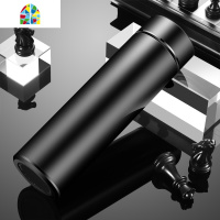 保温杯男男士茶杯大容量泡茶杯子便携商务水杯刻字送男朋友 FENGHOU 限定款-雅士黑(富贵在天)