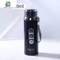 男女不锈钢保温瓶户外1000ml水杯便携车载800ml水壶 FENGHOU 蓝色600ml送杯刷保温杯