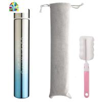 保温杯男便携细长款女个性创意潮流水杯子简约清新森系网红高颜值 FENGHOU 260渐变蓝色