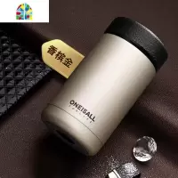 304不锈钢保温杯男学生便携韩版迷你女士水杯个性小巧简约茶杯子 FENGHOU 香槟金