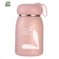 保温杯男女士304不锈钢学生水杯子大容量儿童壶便携可爱茶杯 FENGHOU 素果绿